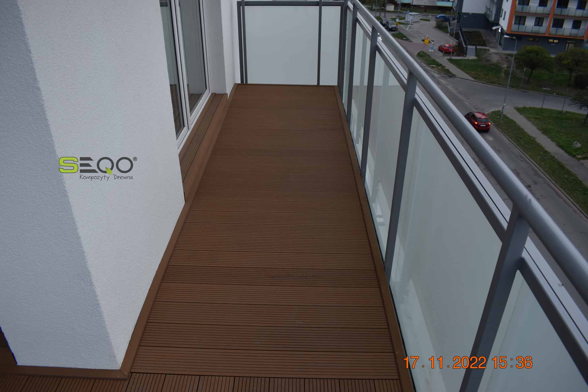 Balkon nowoczesny a jednocześnie klasyczny - Realizacja 309