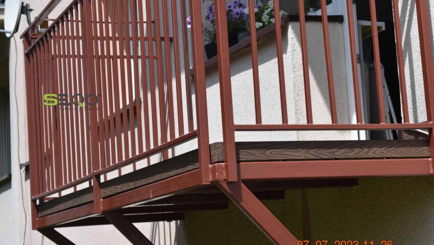 Urokliwy balkon - Realizacja 332