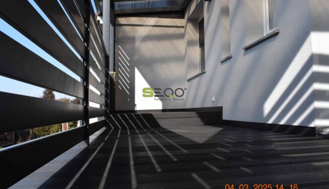 Zacieniony balkon - Realizacja 412