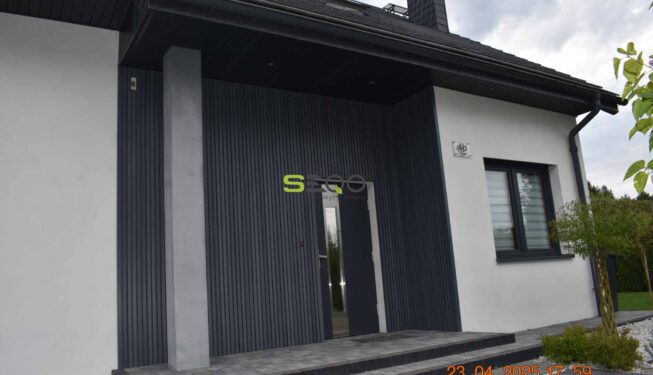 Praktyczny sposób na elewację - Realizacja 409