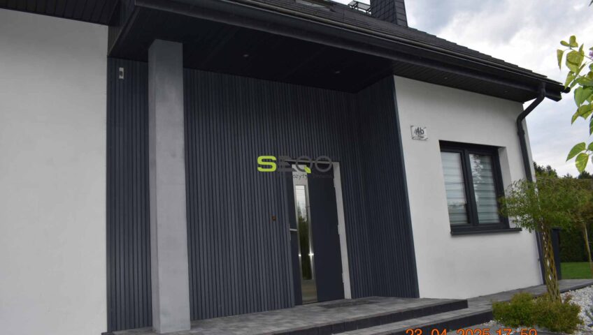 Praktyczny sposób na elewację - Realizacja 409