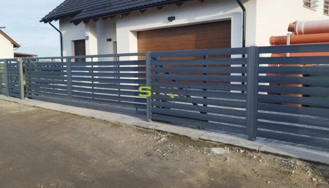 Poziome sztachety - Realizacja 422