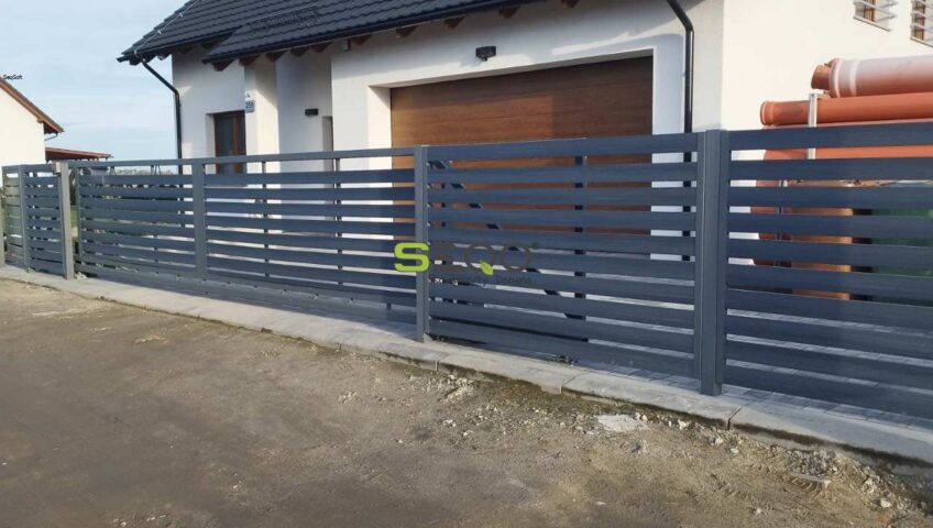 Poziome sztachety - Realizacja 422