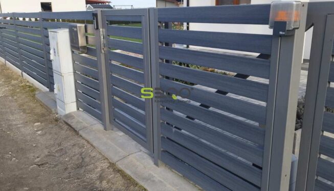 Poziome sztachety - Realizacja 422