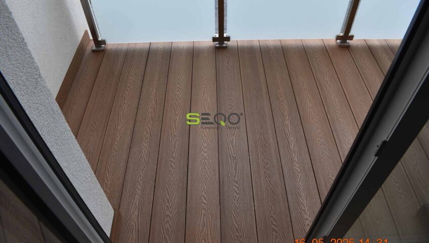 Niewielki elegancki balkon - Realizacja 423