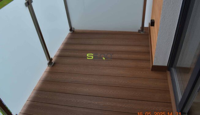 Niewielki elegancki balkon - Realizacja 423