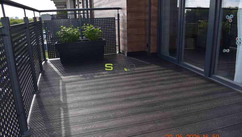 Nowoczesny balkon - Realizacja 426