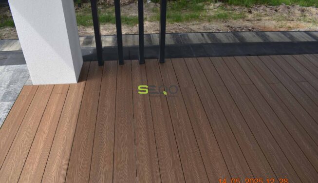 Duży taras - Realizacja 427