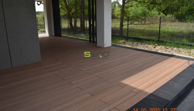 Duży taras - Realizacja 427