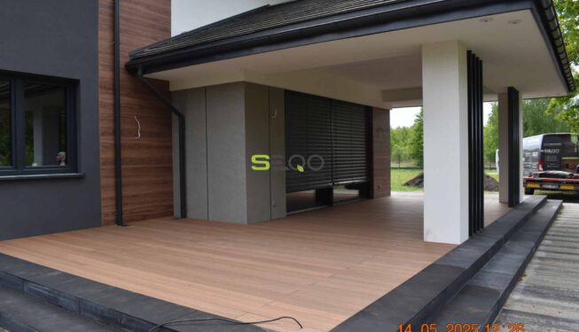 Duży taras - Realizacja 427