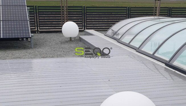 Podest przy basenie - Realizacja 429